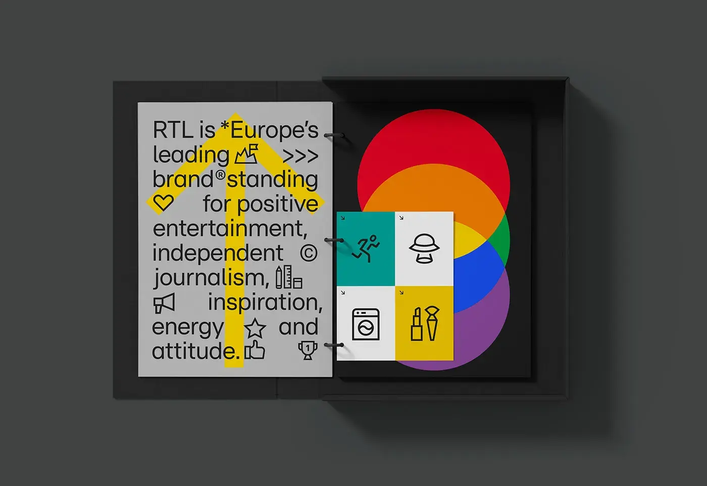 Designing a comprehensive iconography system for RTL Group Deutschland