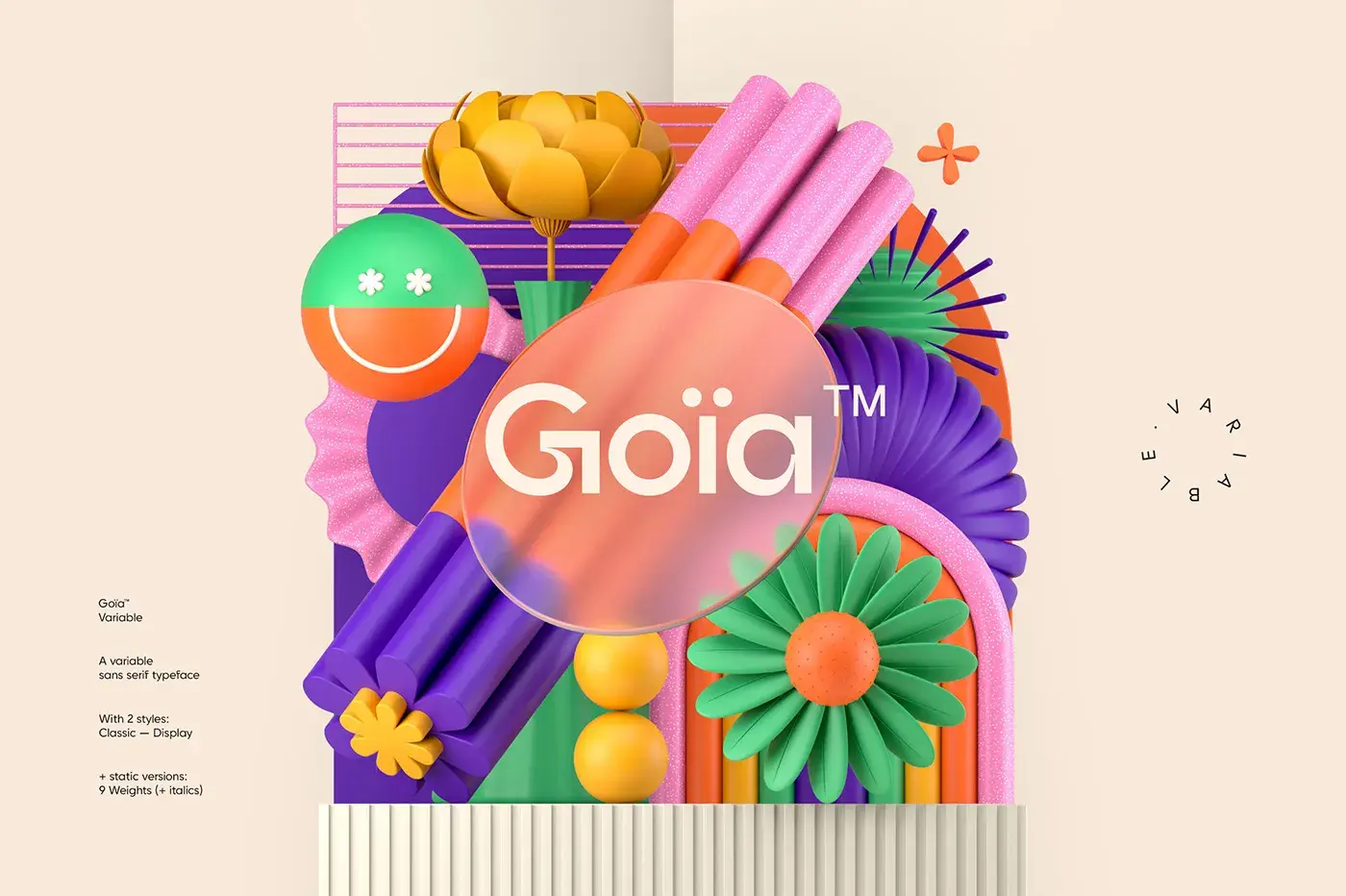 Goïa™ — A sans serif typeface