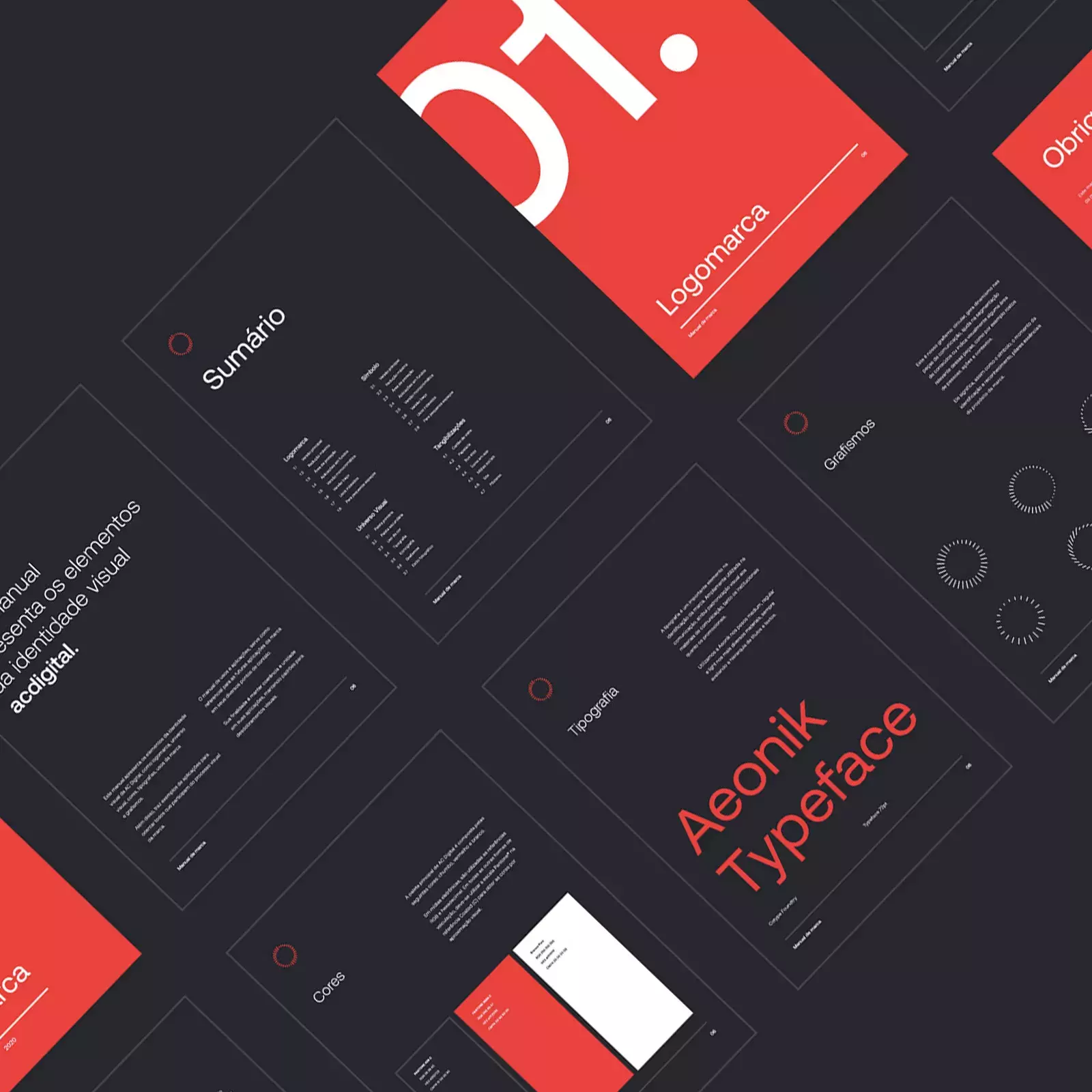 Branding and visual identity for ACDigital