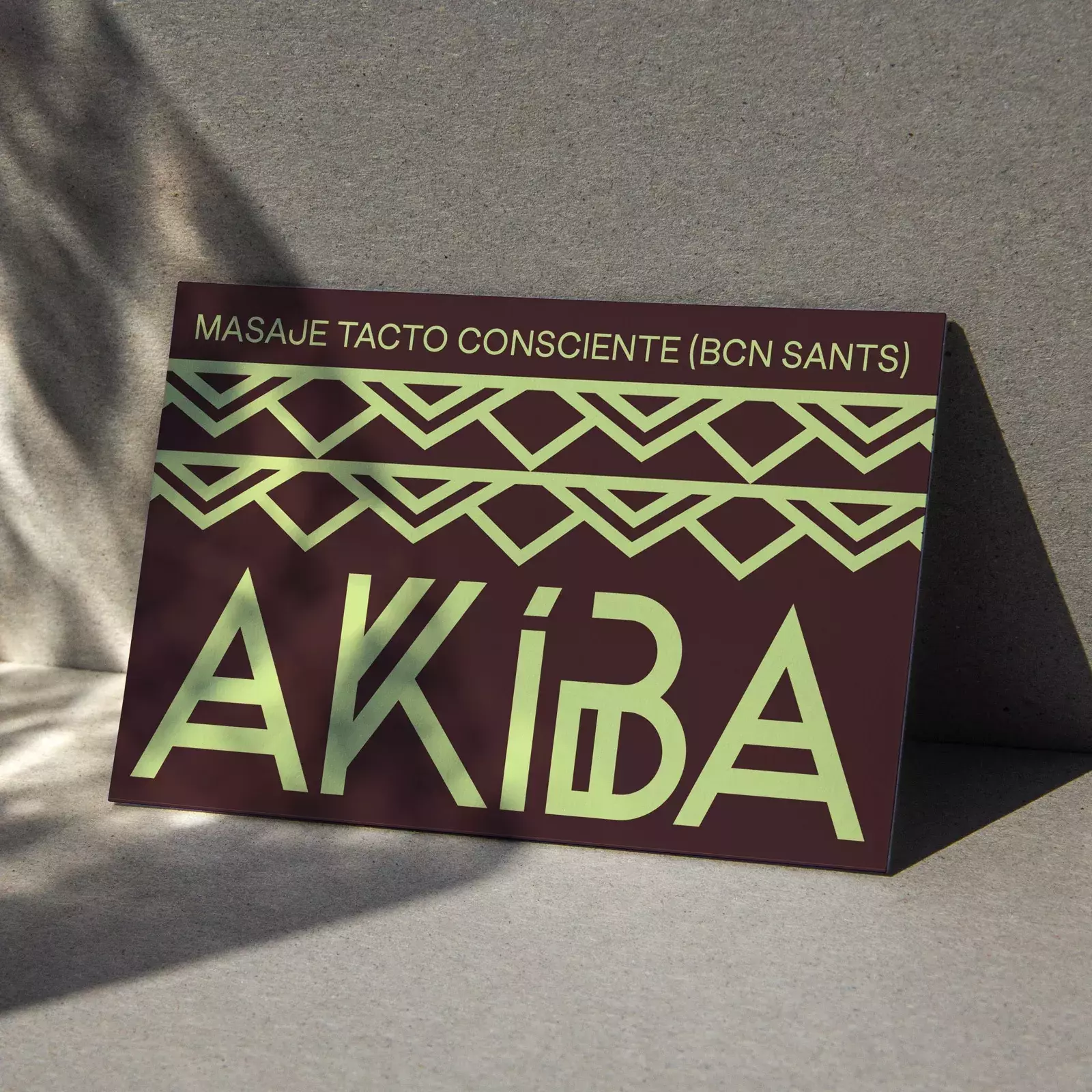 AKÍBA branding and visual identity