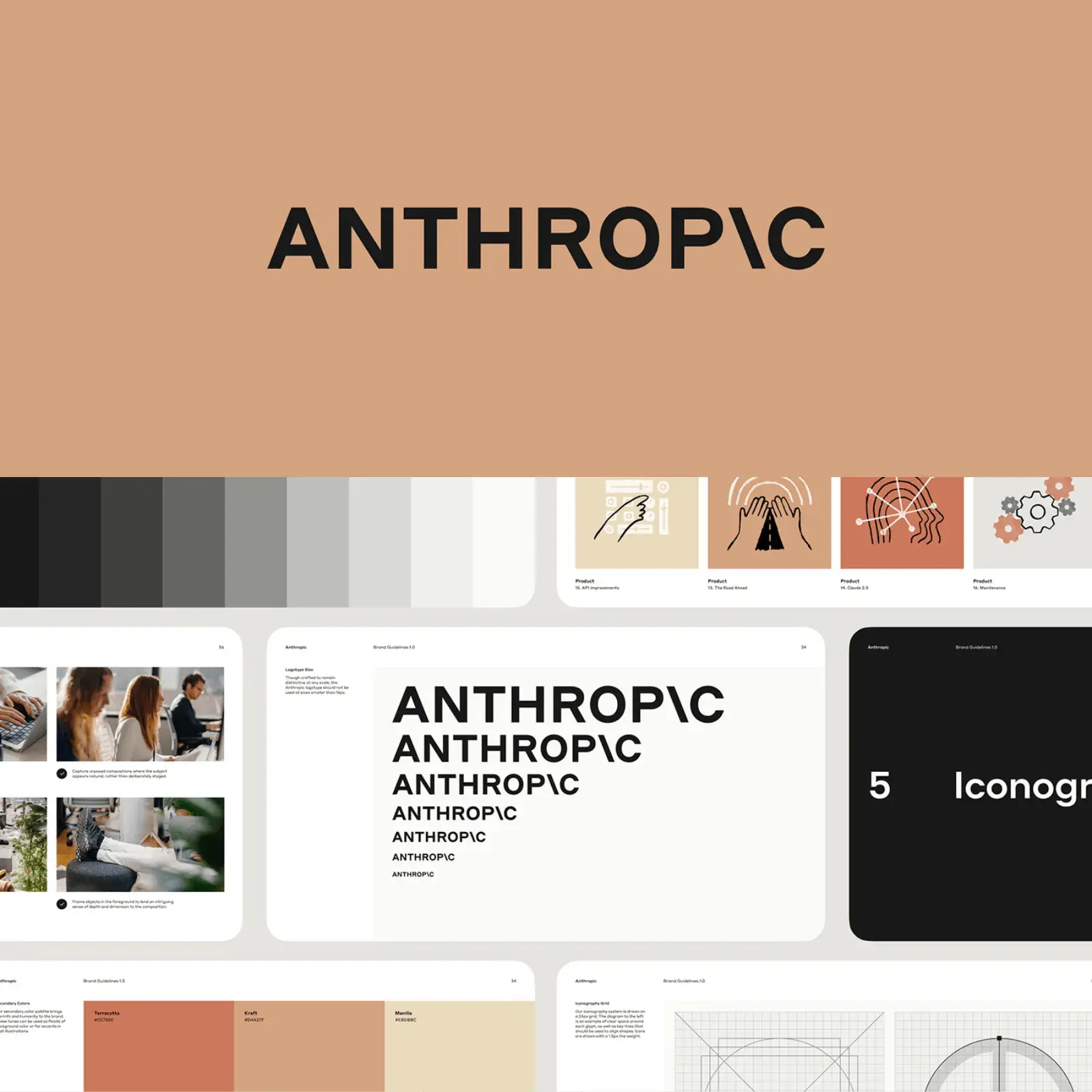 Seamlessly Crafting AI Branding and Visual Identity for Anthropic