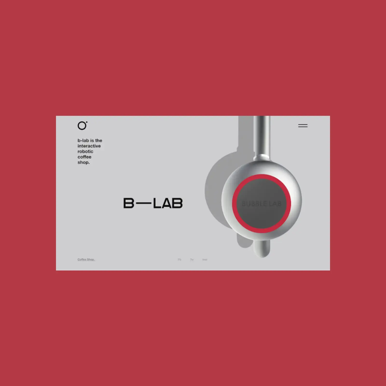 Minimalism in Web Design: A Look at b — lab's UI/UX Innovation