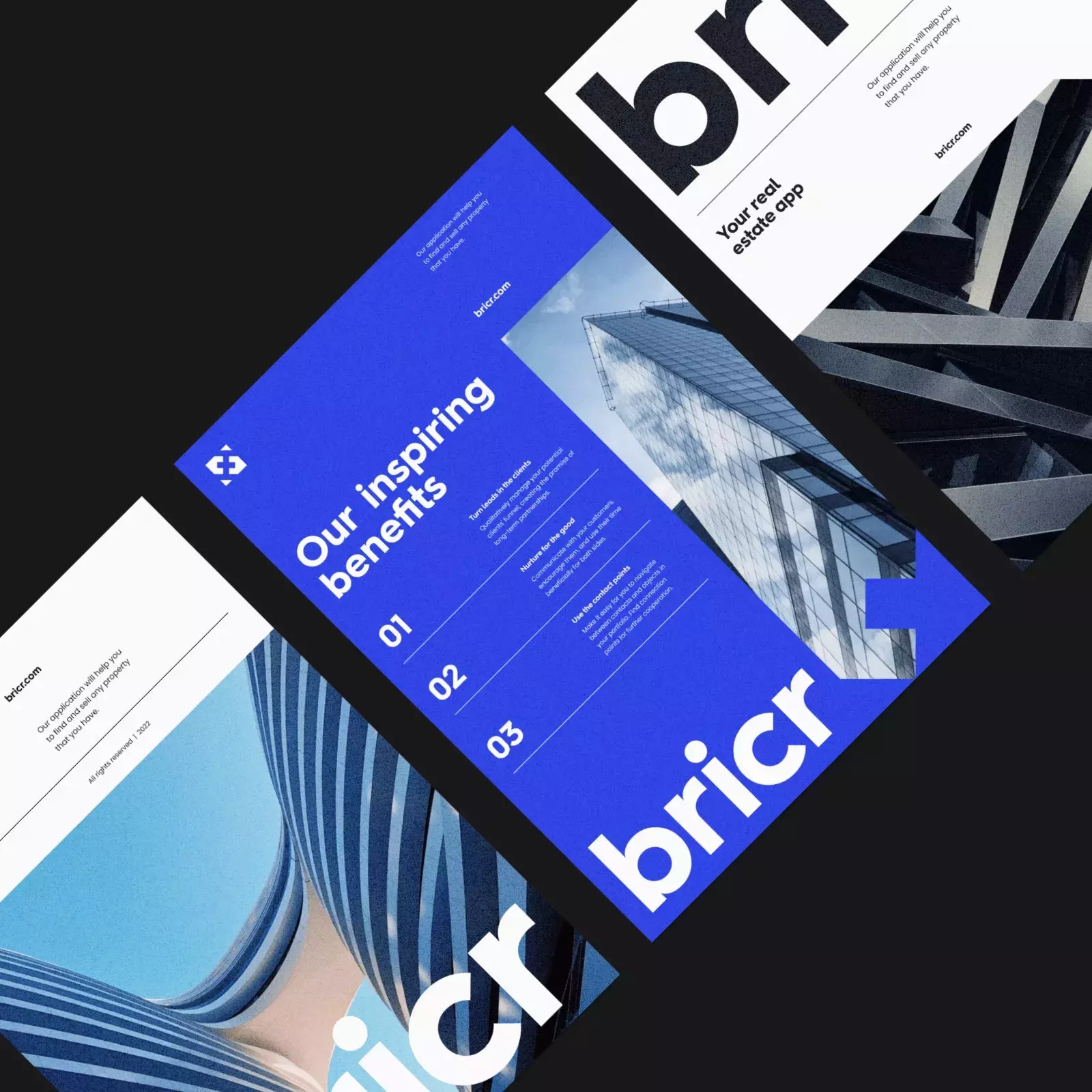 Bricr Estate Branding