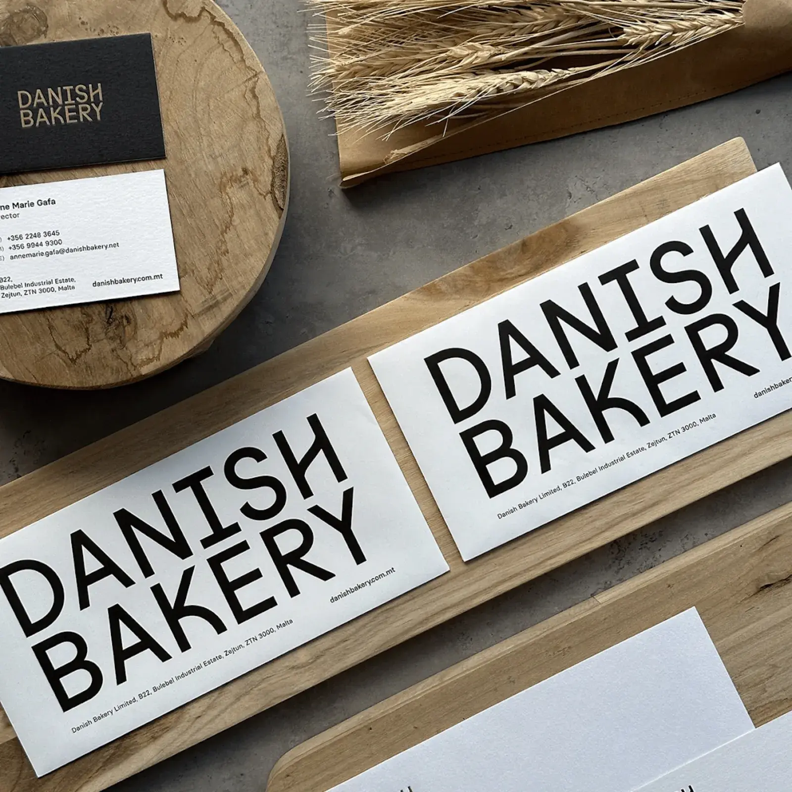 Danish Bakery’s Branding & Visual Identity by Redorange Malta