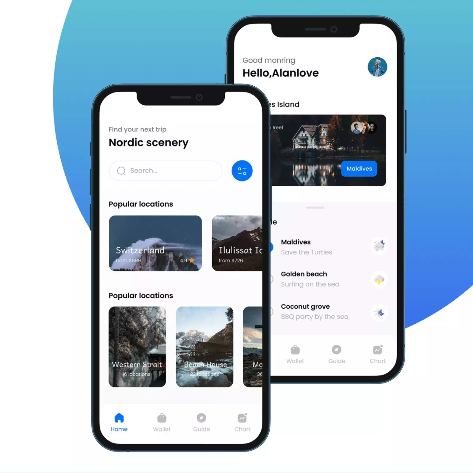 Hawkey Travel App UI & UX case study