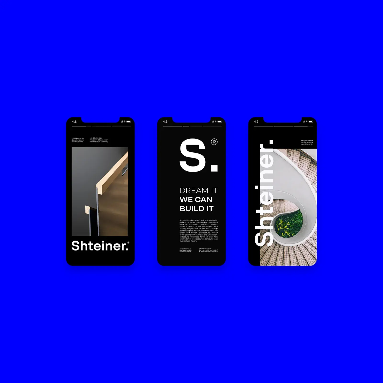 Shteiner Architecture: Modern Branding by Hicham