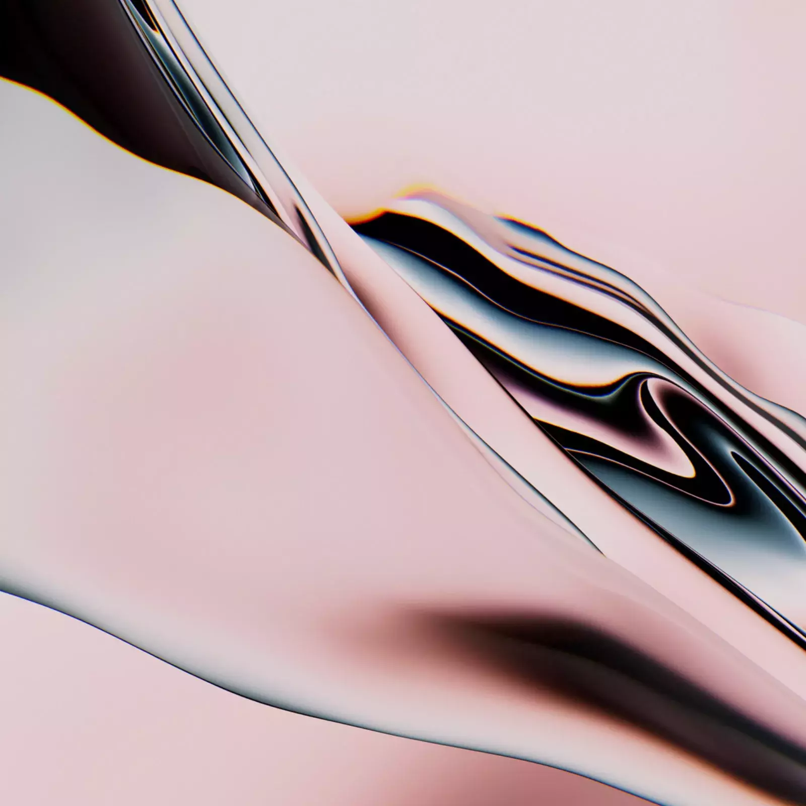 "Spiral" — Glassy Gradients in Cinema 4D, Houdini & Photoshop