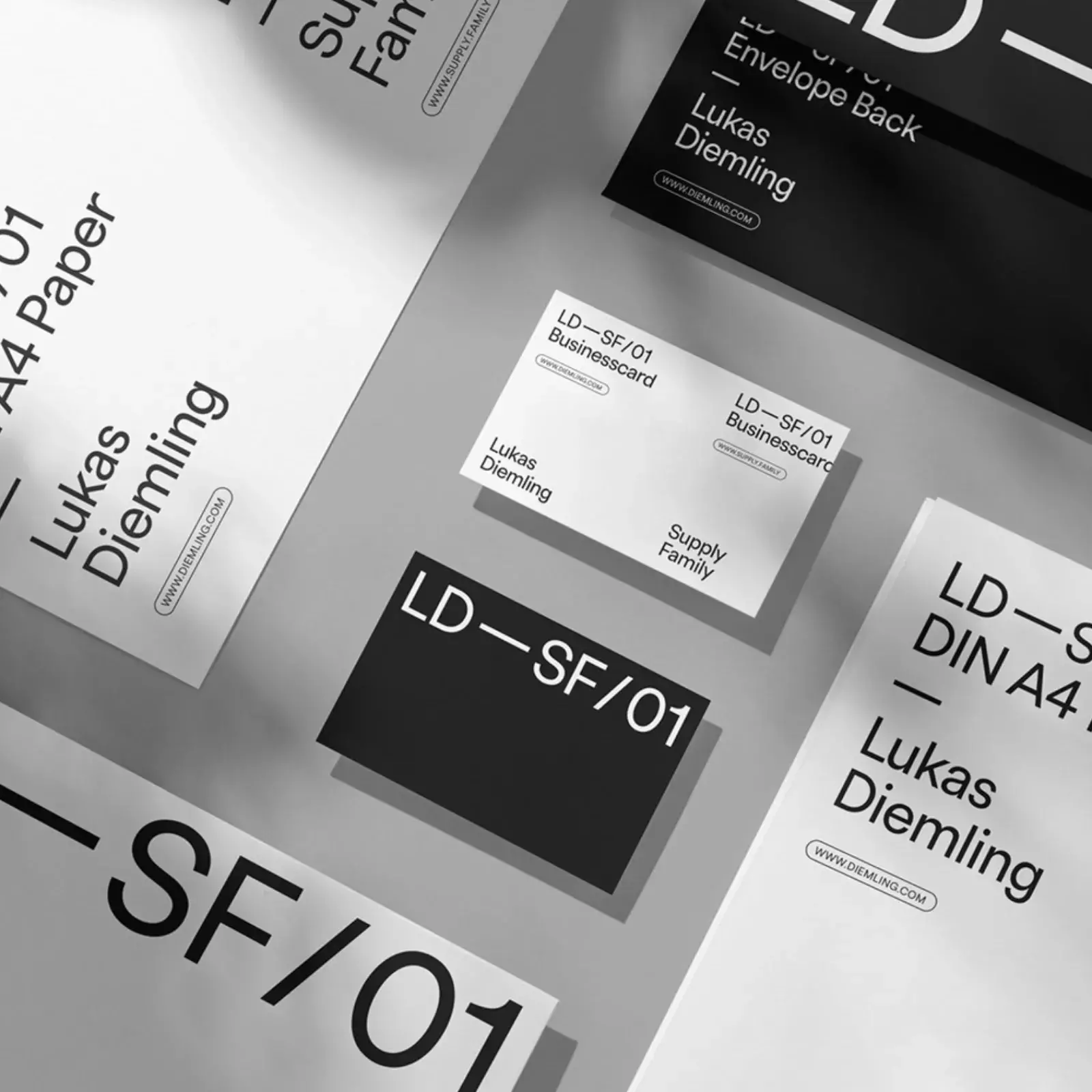 Lukas Diemling x Supply Family Print Mockups VOL 1