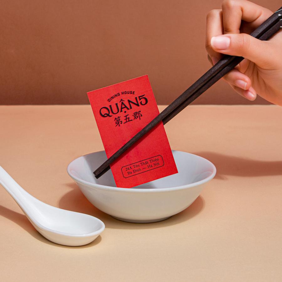 Branding for Quan 5 Dining House in Hanoi, Vietnam