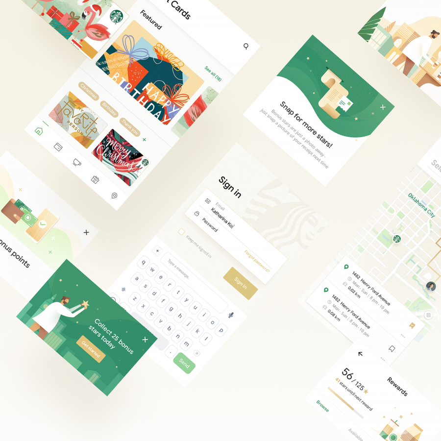 UI/UX Redesign Concept: Starbucks Mobile App
