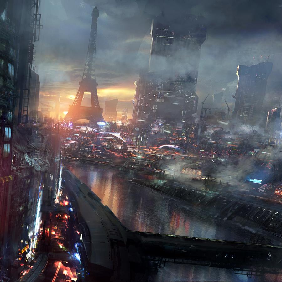 Game Design & Illustration: Remember Me | Paris 2084