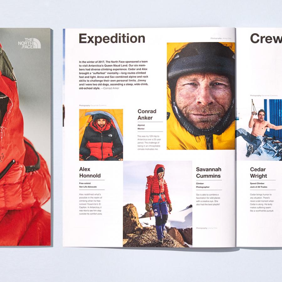 Art Direction for the North Face Winter Catalog (2018)