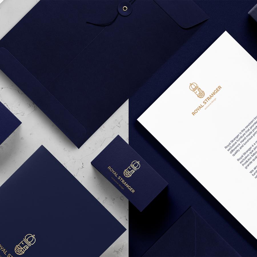 Awesome Brand Identity for Royal Stranger