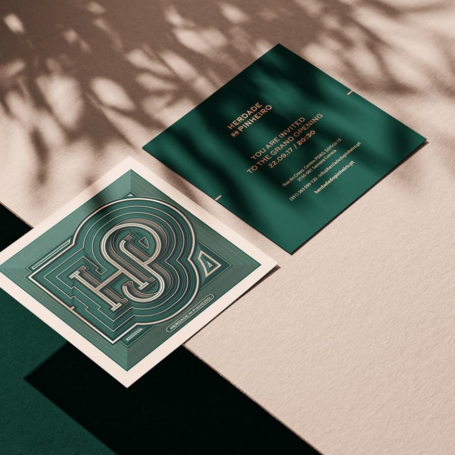 Monogram Visual Identity for Herdade do Pinheiro