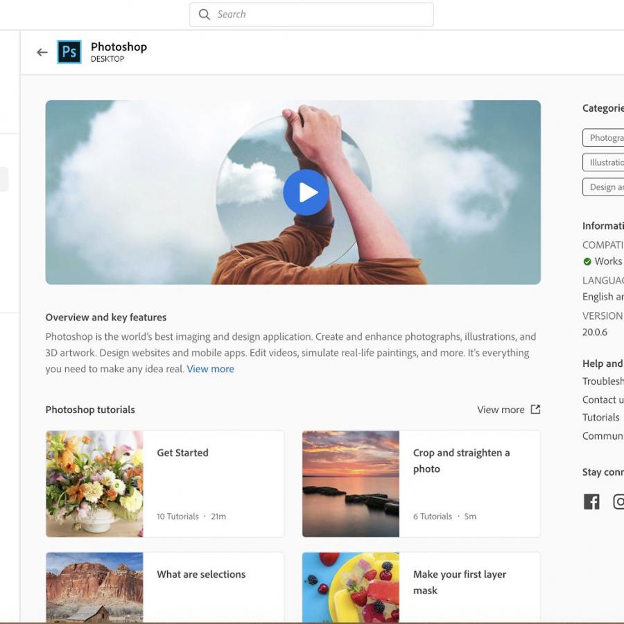 Adobe Announces Redesigned Creative Cloud Desktop App