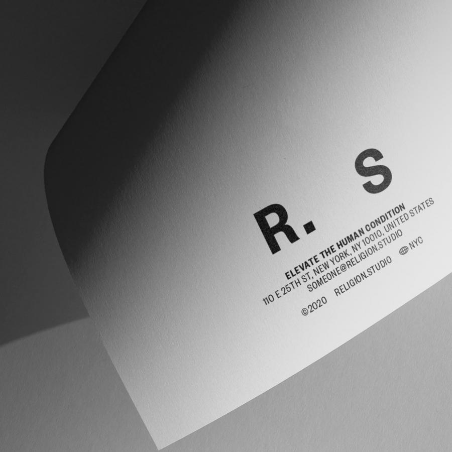 Branding and Visual Identity for Religion Studio