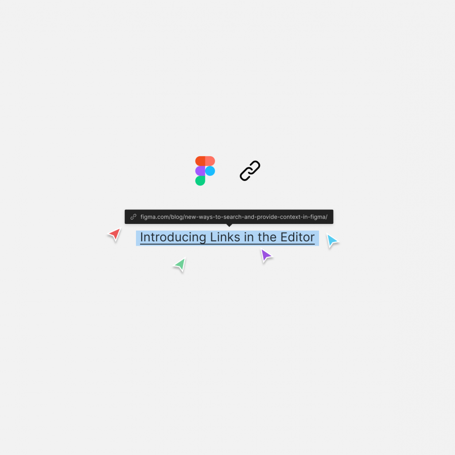 Figma introducing new features to boost your workflow: Links and Search