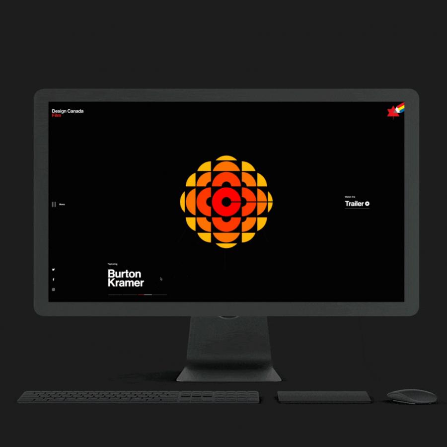 Responsive Web Experience for Design Canada Documentary