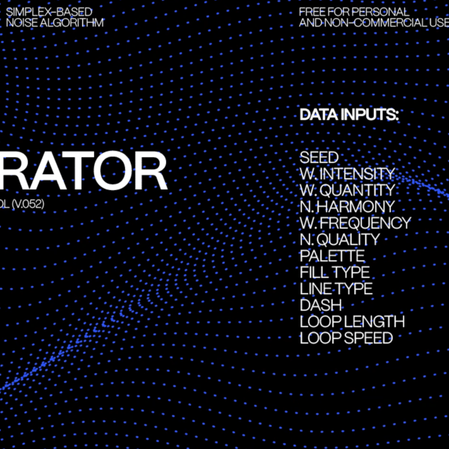 RITM Generator, an interactive tool that generates abstract waveform graphics