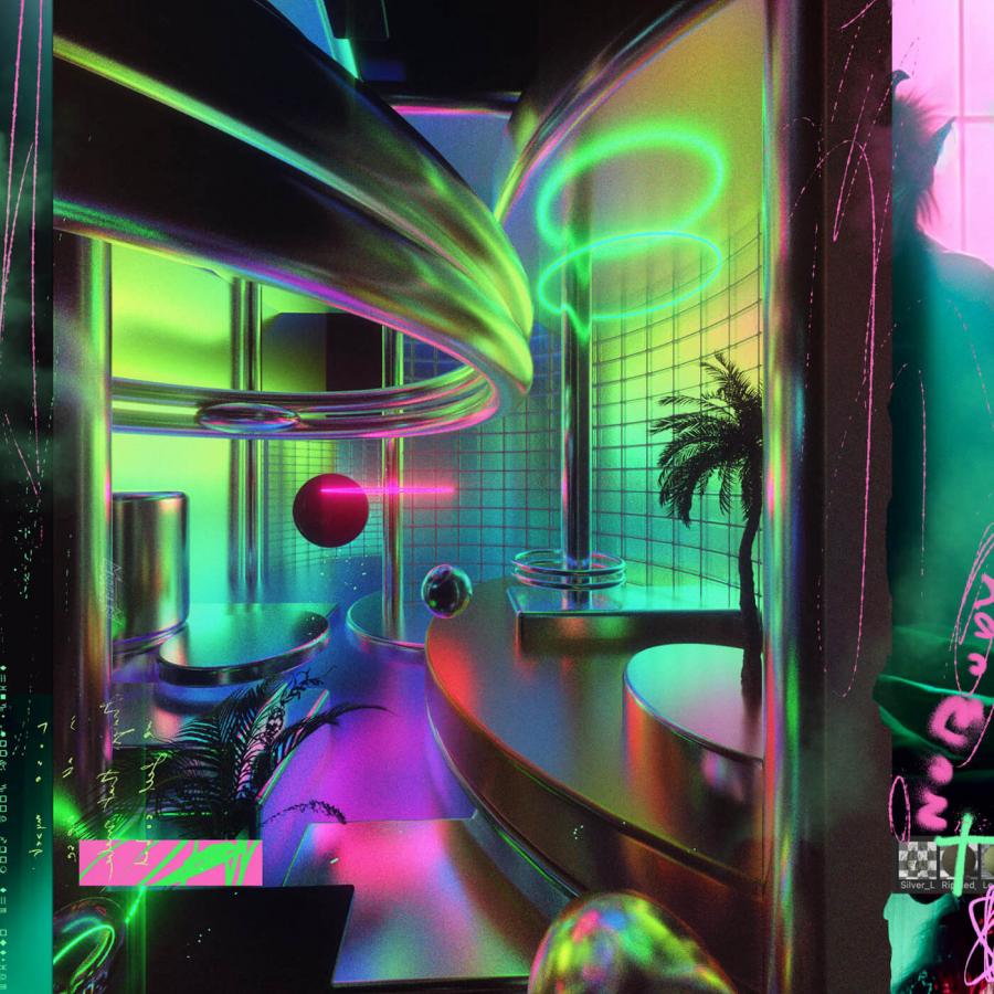 Vibrant 3D dystopian art: exploring Prateek Vatash's digital art