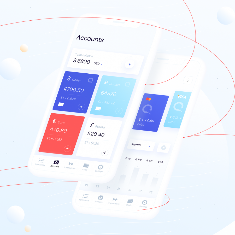 Interaction Design of Payday, a personal finance app