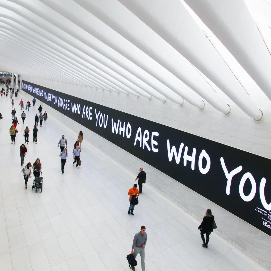 Shantell Martin x The Oculus - Are you YOU