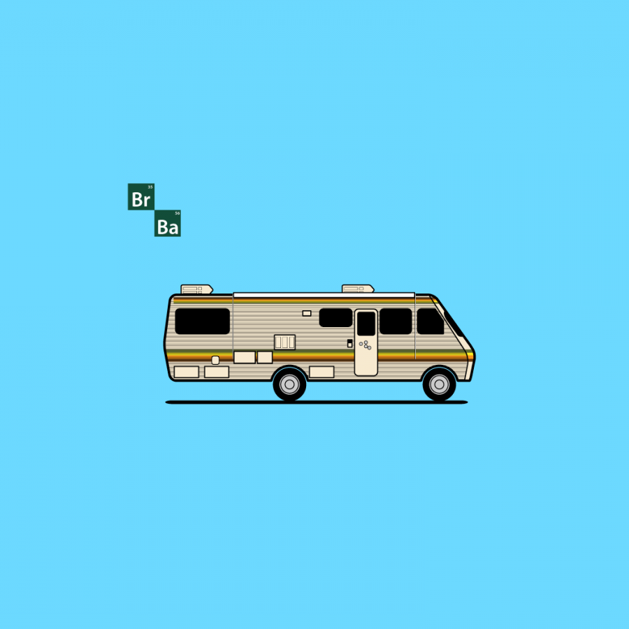 Vector Breaking Bad RV in Illustrator