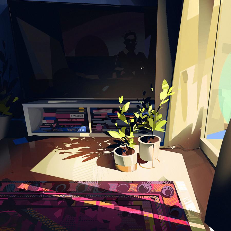 Light & Shadow Illustrations by Michał Sawtyruk