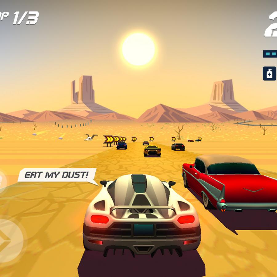 Nostalgic Game Design  for Horizon Chase