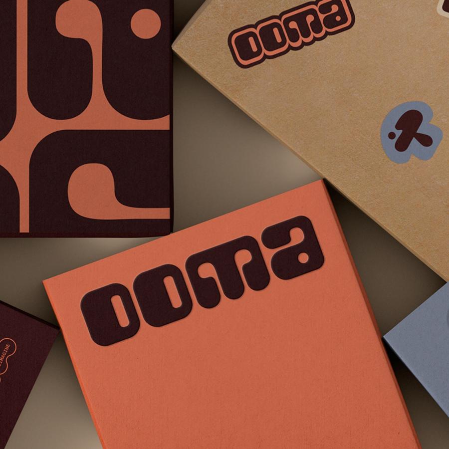 Ooma's Branding: A Visual Identity for Mushroom Microdosing