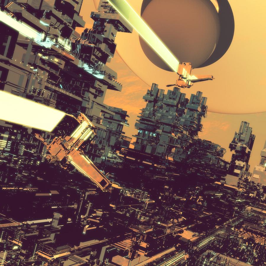 Futuristic Digital Art by atelier olschinsky