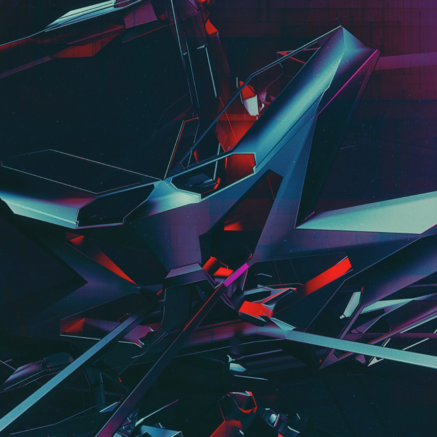 ED 21 IV — Retro-futuristic Abstract Illustrations