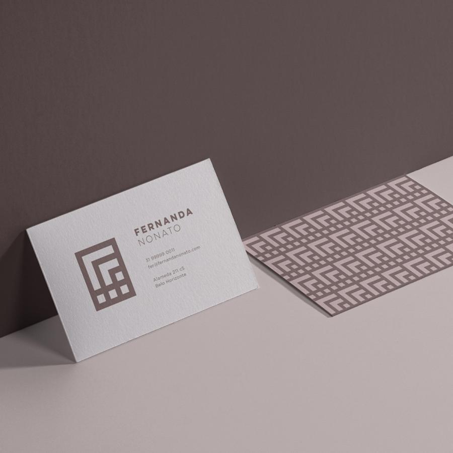 Brand and Visual Identity for Fernanda Nonato Architecture