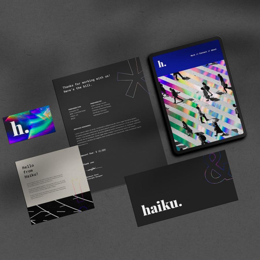 Branding and Visual Identity for Haiku Design House