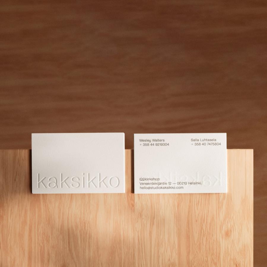 Crafting Kaksikko Studio's Branding: Clean, Inviting Visual Identity