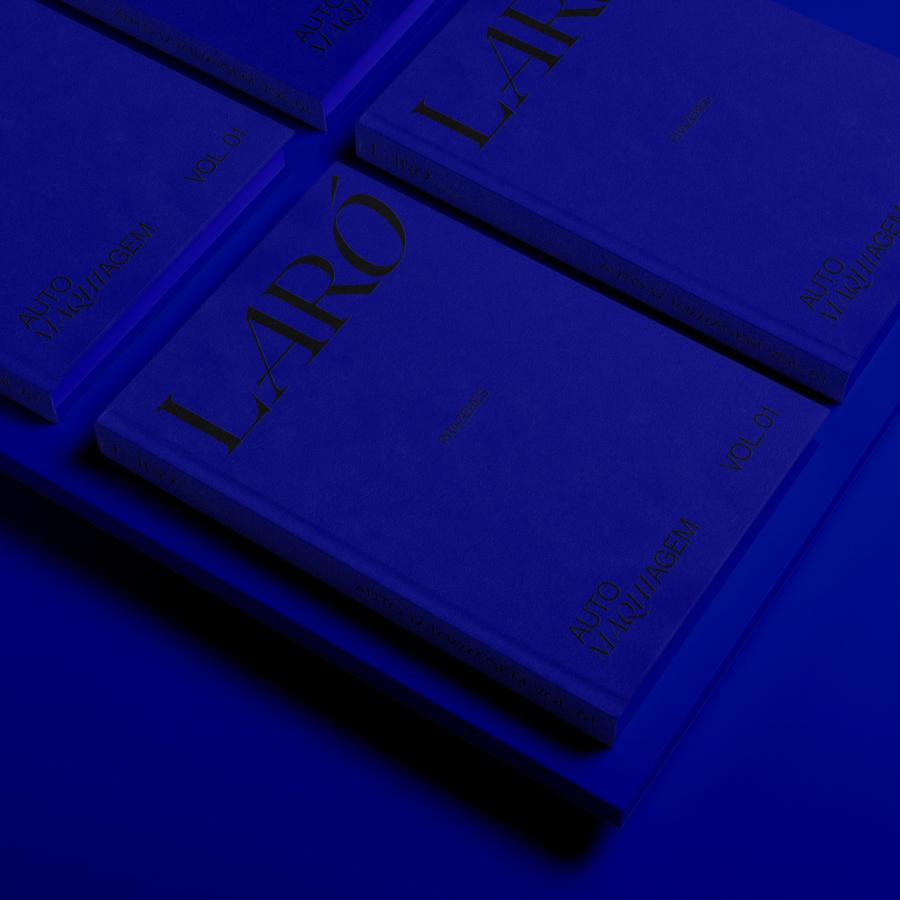 Visual Identity case study for the beauty artist Laró Prazeres