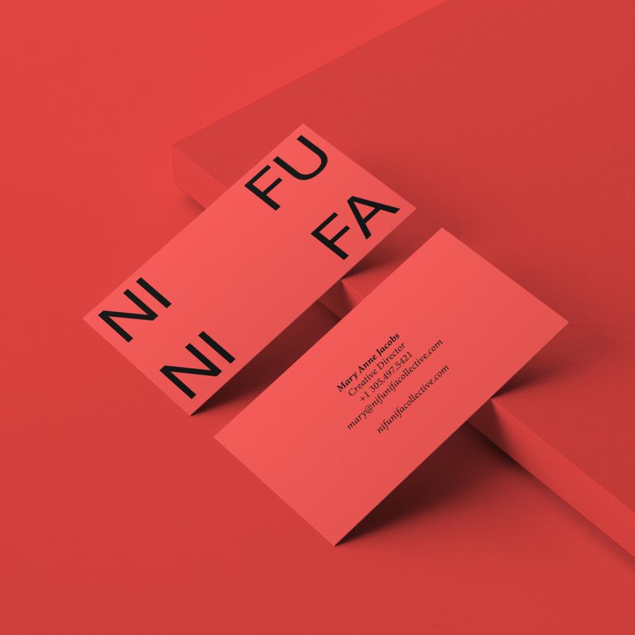 Branding and Visual Identity for NI FU NI FA COLLECTIVE 