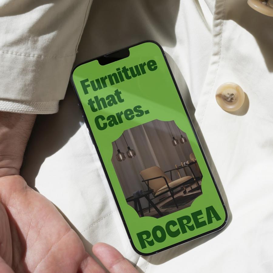 Rocrea Furniture’s Sustainable and Elegant Branding & Visual Identity