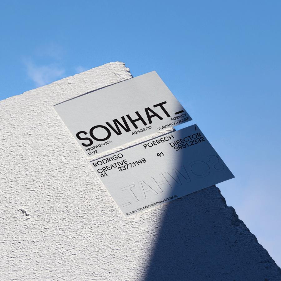 SOWHAT AGENCY — brand identity & website design