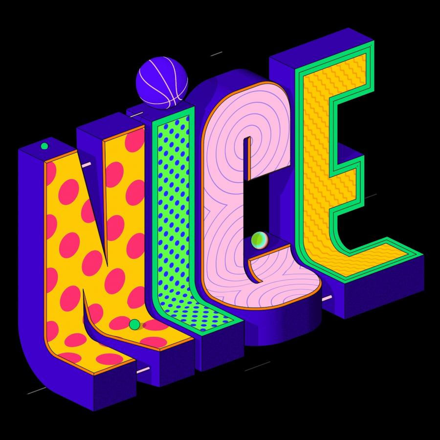 Colorful Type Explorations by Tenski