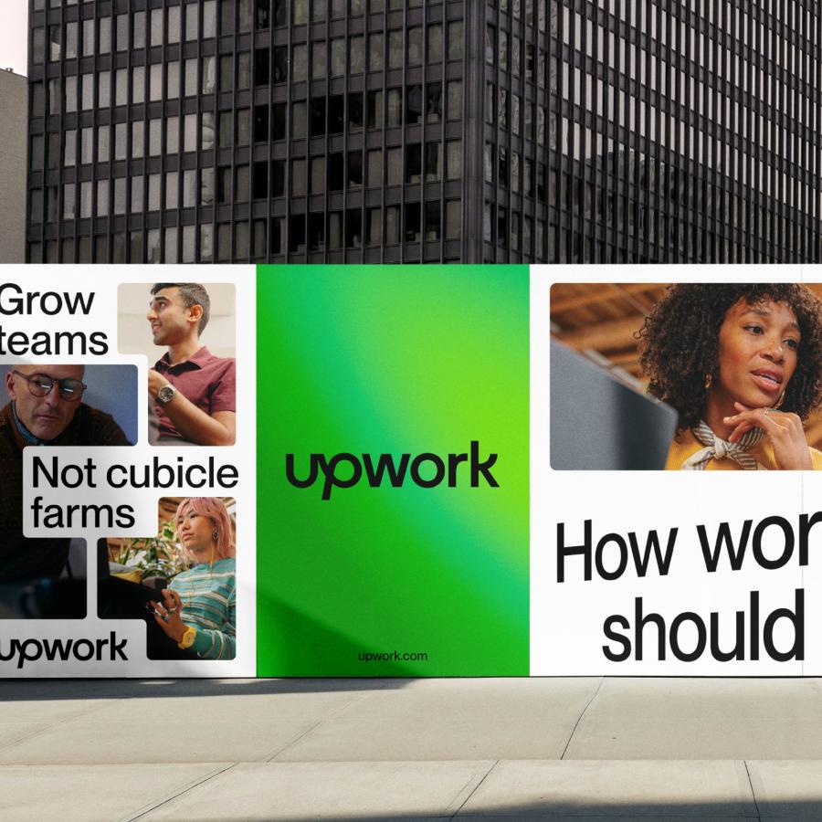 Upwork’s New Visual Identity Redefines the Future of Branding