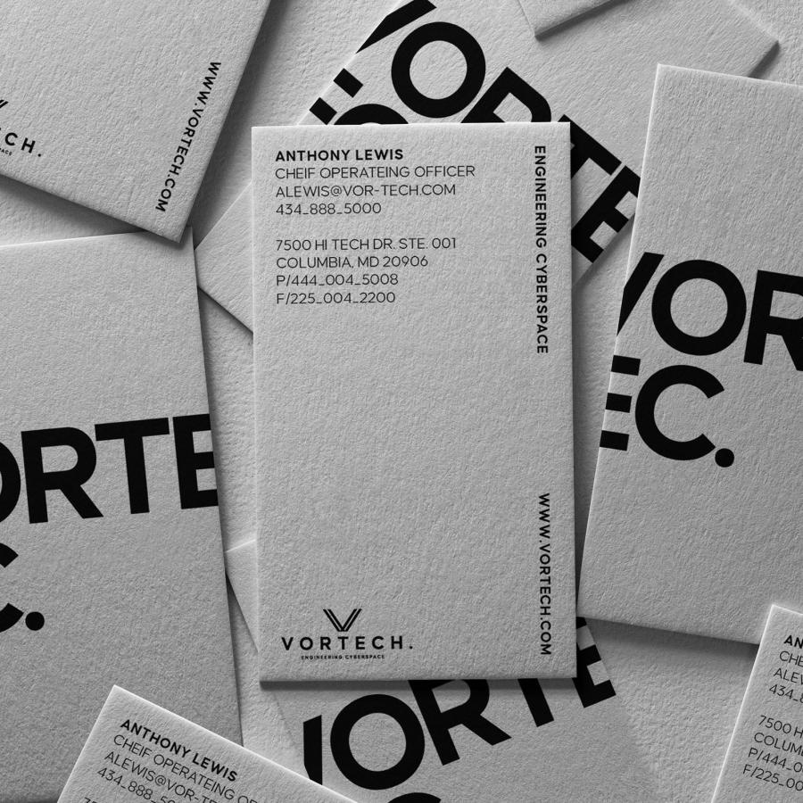 Simple & elegant brand work for VOR Technology