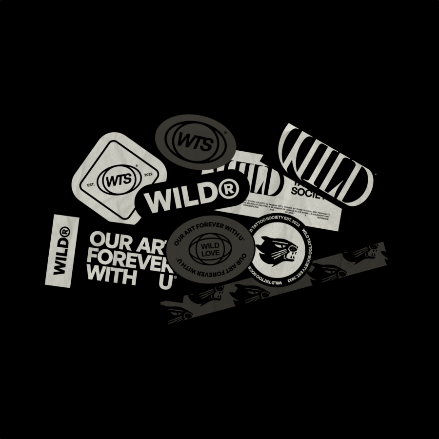 Wild Tattoo Society visual identity