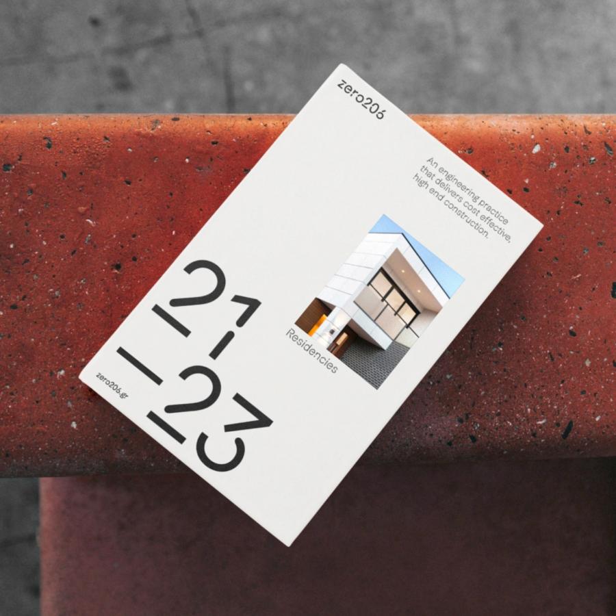 Beautiful Branding in Construction: Zero206's Visual Identity