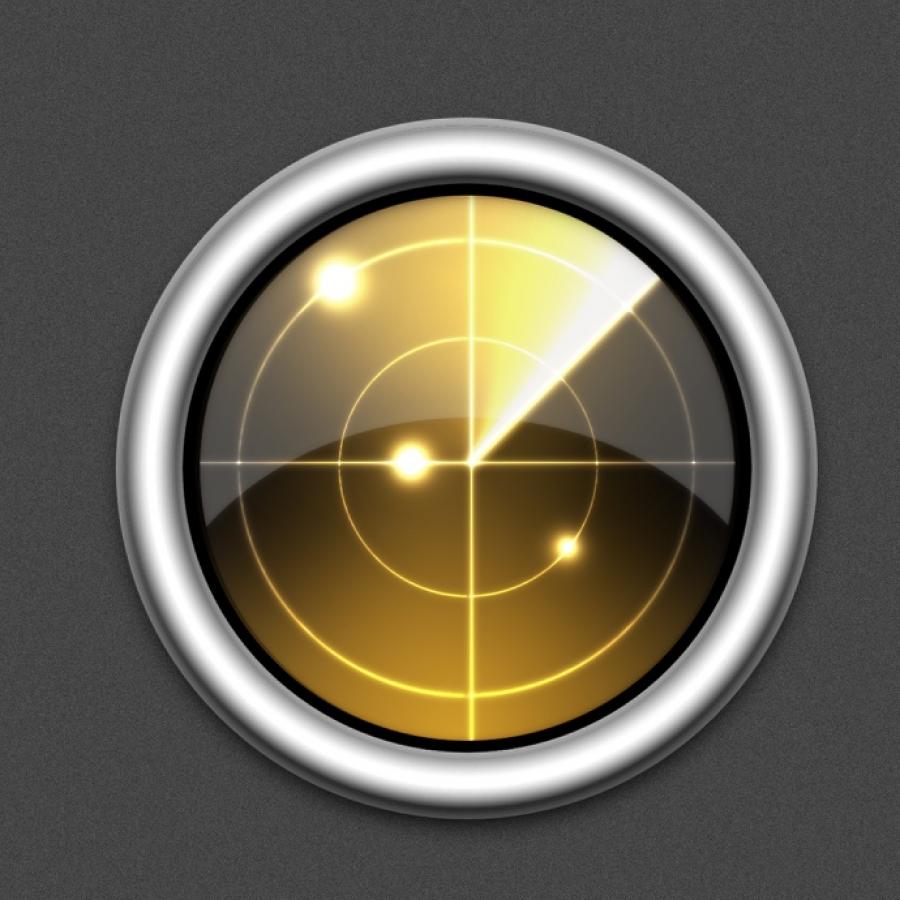 Radar Icon in Pixelmator