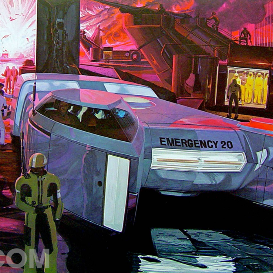 An homage to Syd Mead, the visual futurist behind Blade Runner